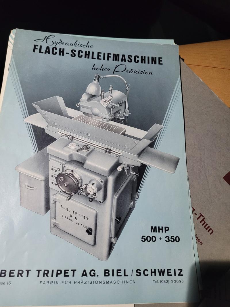 Original Tripet MHP 500 / 350 sales brochure